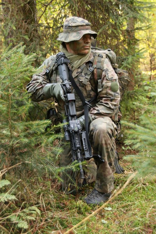 Polish GROM Photos AK Rifles